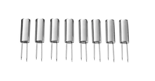 "Vegetable/corn cob holder, set of 8 made of stainless steel image"