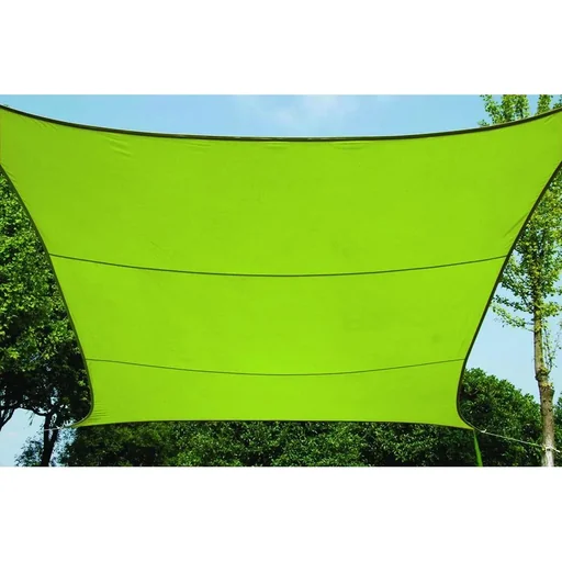 "Sun sail - rectangular - 4 x 3 m - lime green image"
