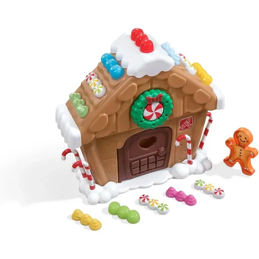 "My first gingerbread house image"