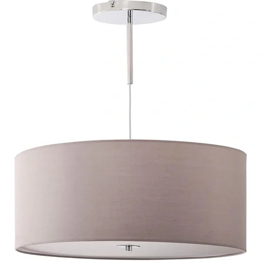 "LED ceiling light with integrated dimmer light grey+silver+white image"