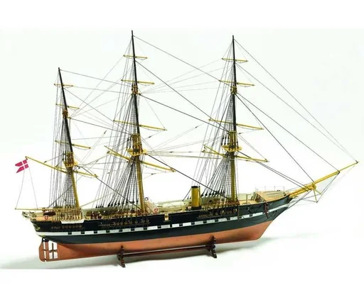 "Jylland Frigate kit in 1:100 scale image"