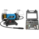 Grinding machine double grinder GDS75 including accessory set