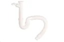 Flex sink tubular siphon, 1 1/2" with 3/4" appliance connection