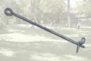 Ground anchors for playground equipment, 4 pieces