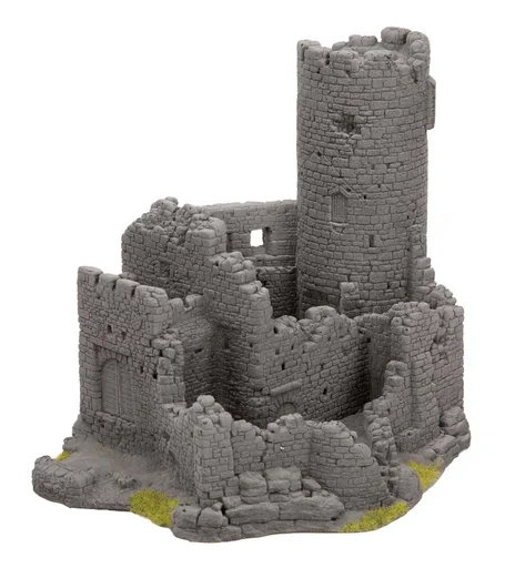 "Burgruine, 20 x 16.3 cm, 16.5 cm boy image"