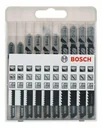 Jigsaw blade set "Basic" for wood, 10 pieces