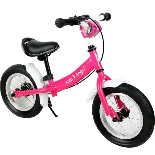 "Balance bike angel pink image"