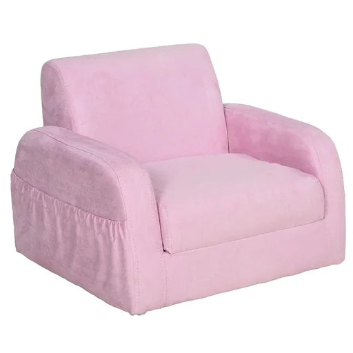 "Children's armchair with fold-out cushion image"