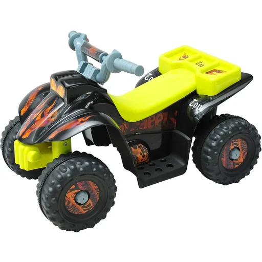 "Children's car children's motorcycle yellow-black image"