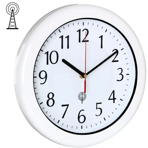 "Wall Clock - Waterproof - 33cm - White image"