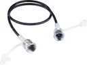 Hydraulic hose 630 millimeters with screw coupling