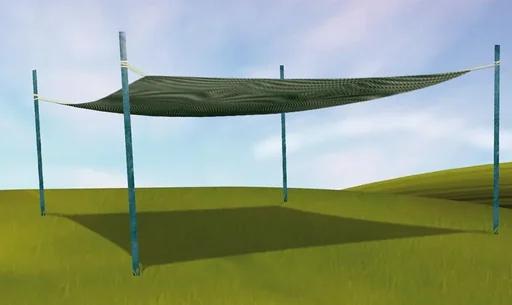 "Shade net for outdoor farming 4.5 x 4.0 m image"