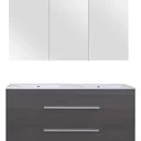 Bathroom furniture Style 120cm - black oak