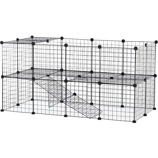 "Playpen for small pets black image"
