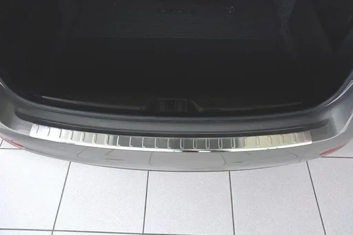 "Loading sill protection Skoda SUPERB II FL KOMBI / stainless steel, built from 2013-2015 image"