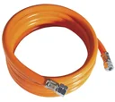 Medium pressure hose 1500 mm, for propane/butane, DIN-DVGW, R 1/4 left on both sides.