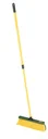 Claw broom with telescopic handle, 45 cm wide