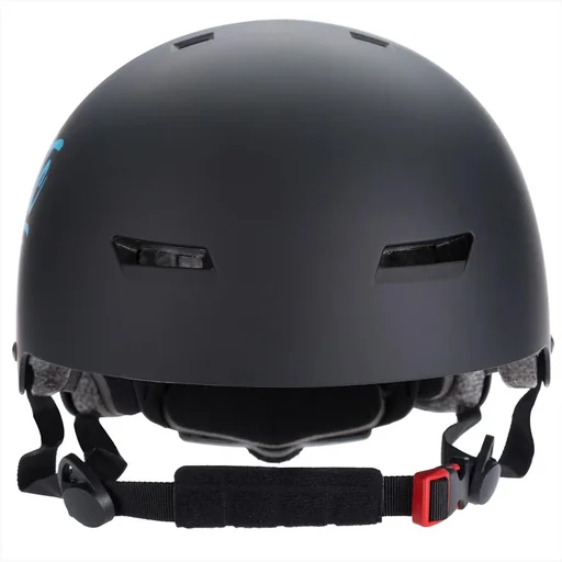 "Atlantic Rift Skate Helmet/Bicycle Helmet/Inline Skate Helmet/Skateboard Helmet - Black - M - Adjustable image"