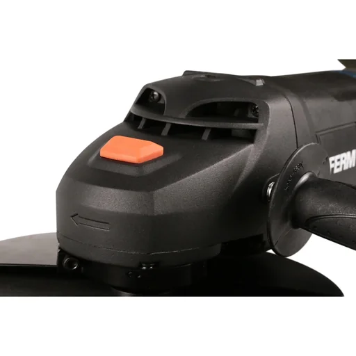 "AGM1088 Angle grinder 2500W - 230mm - Soft Start - Spindle lock - Soft handle - With adjustable side handle and image"