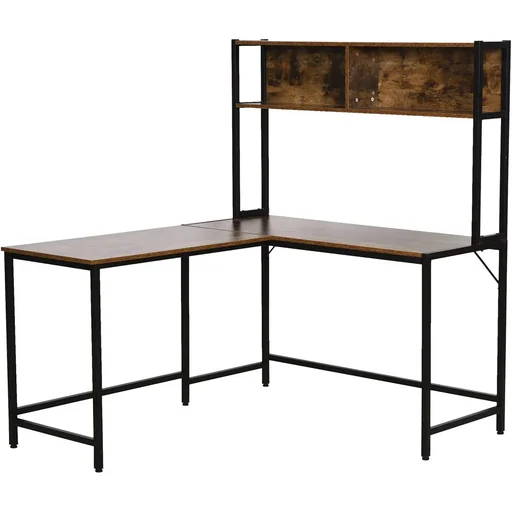 "Corner table, natural black image"