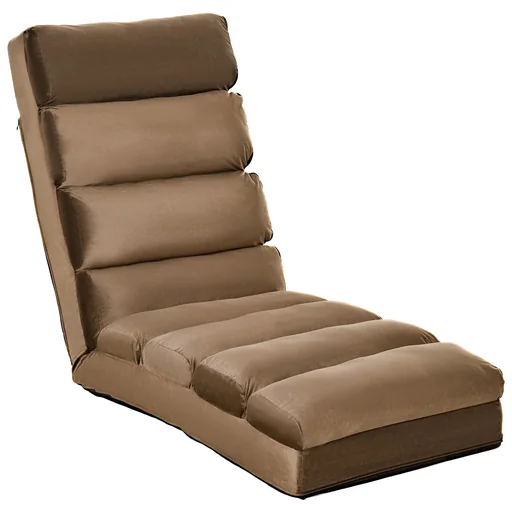 "Sleeping chair folding mattress folding mattress adjustable brown image"