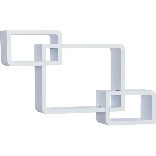 "Cube shelf with 3 compartments image"