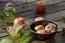 "Black enamel bowls, set of 2 image"