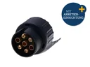 Trailer short adapter, 7 to 13 pin