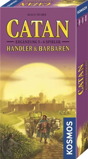 "Catan - The Game -Expansion - Traders & Barbarians Supplement 5/6 Players 2022 image"