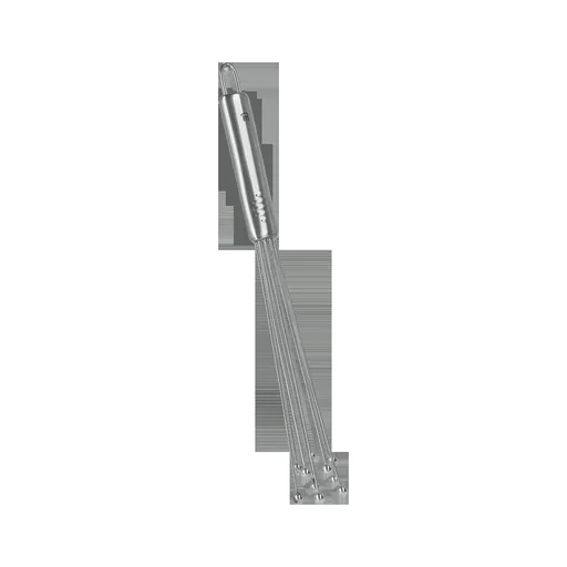 "Ball whisk, stainless steel image"