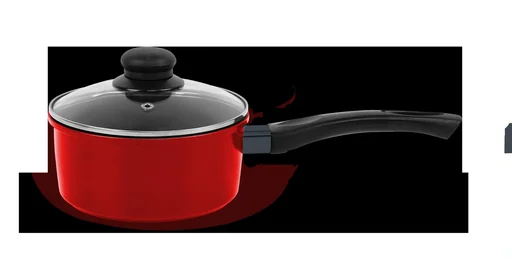 "Carbon Cooking/Frying Set Red, 7-piece image"