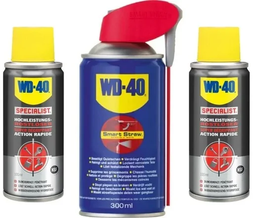 "WD40 Universal Spray Smartstraw, 300 ml incl. 2 rust removers, 100 ml image"