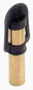 Screw-on adapter for rotating beacon