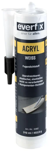 "Acrylic white, 310 ml image"