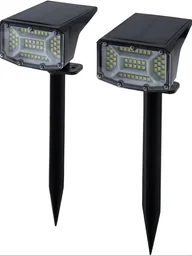 LED solar tuinlampen 2-delig