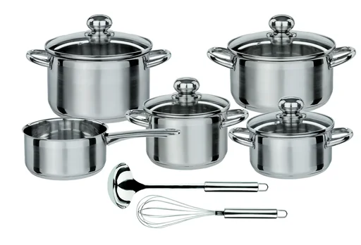 "11-piece Silverstar cookware set image"