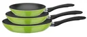 Frying pan set 3-piece (20+24+28 cm) Nova green