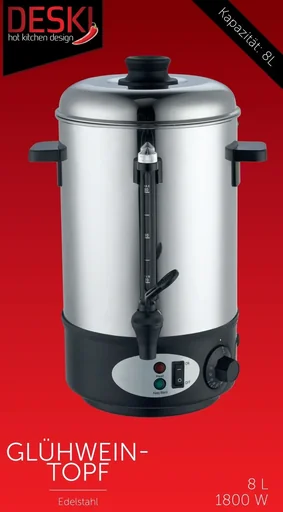 "Mulled wine container 8 liters image"