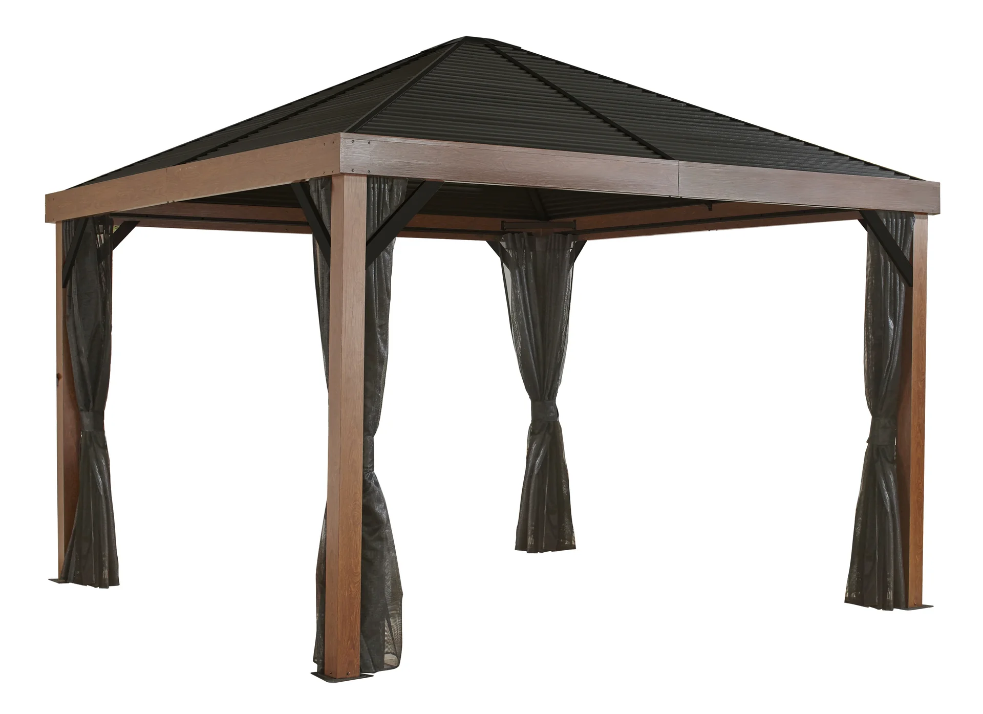 "Sojag Paviljoen Valencia 12x12 Houten Editie image"