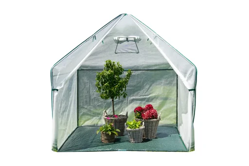 "Polytunnel winter tent with floor pepperoni image"