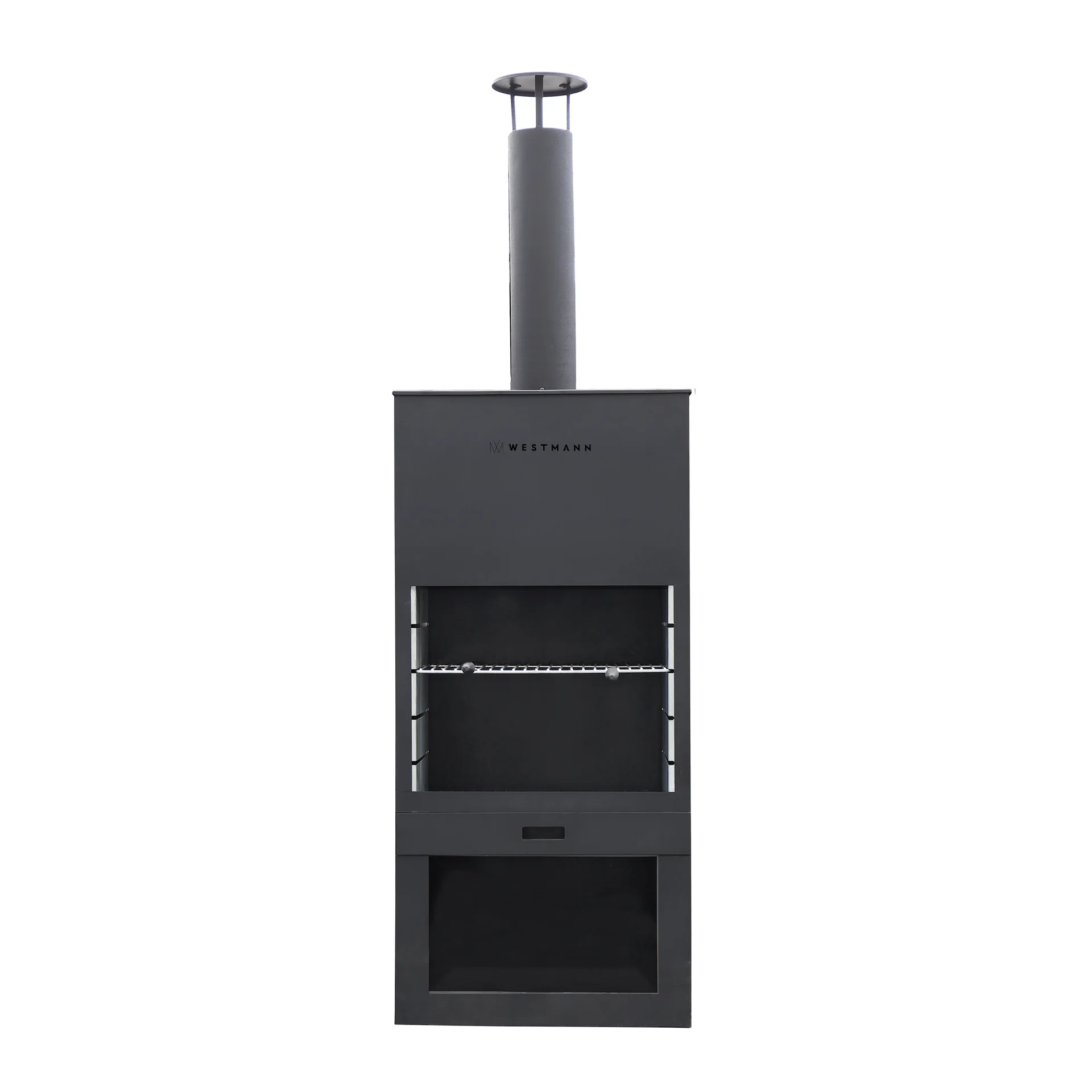 "Westmann grill en tuinvuur zwart image"