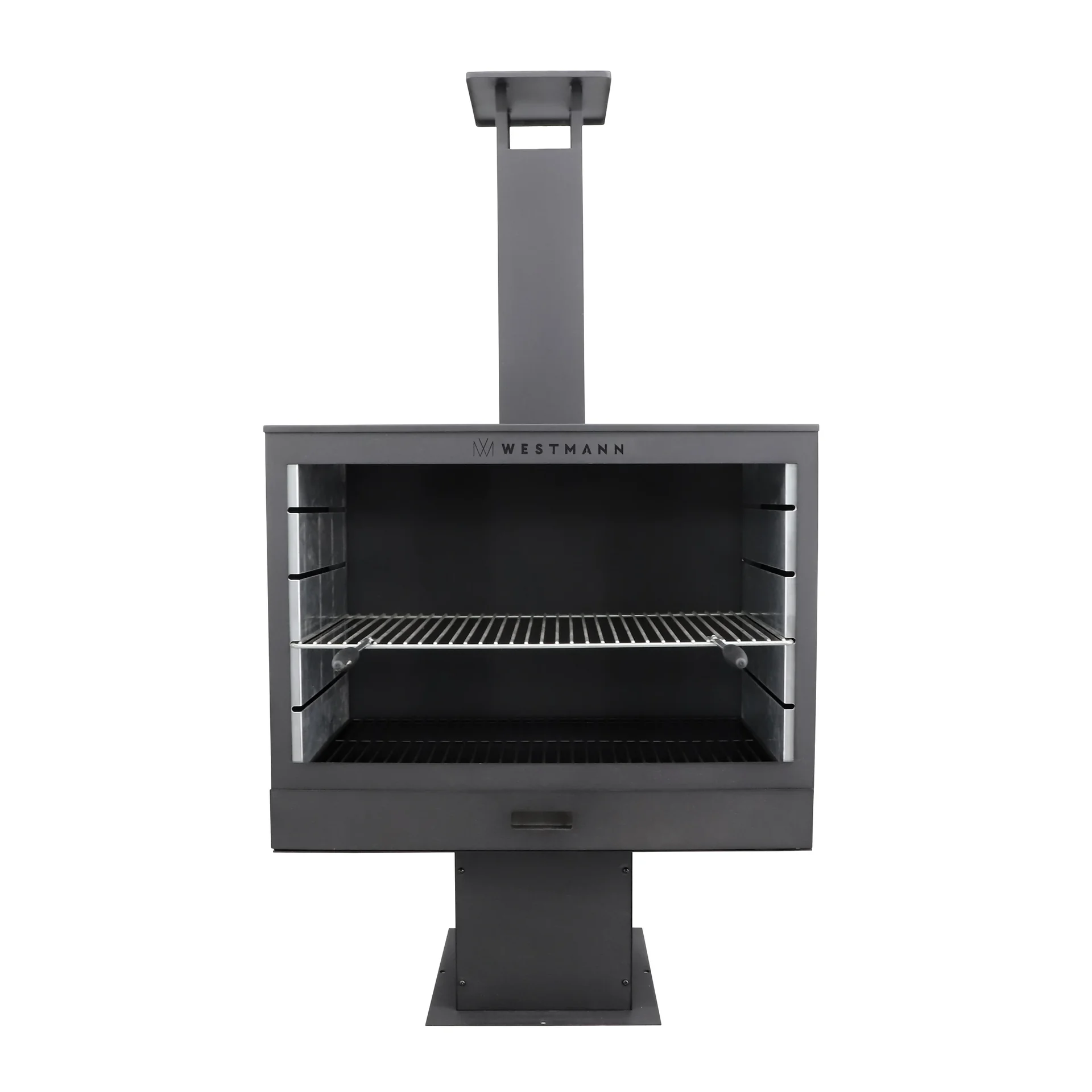 "Westmann grill en kachel zwart image"