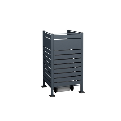 "Westmann Afvalbakomhulsel Planum 1er 150 cm antraciet (1× 240 L) image"