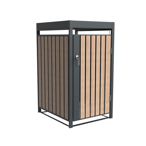 "Westmann Afvalcontainerbox Planta 1er antraciet (1× 240 L) image"