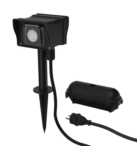 "Buiten-timer AES8 met 2 stopcontacten image"