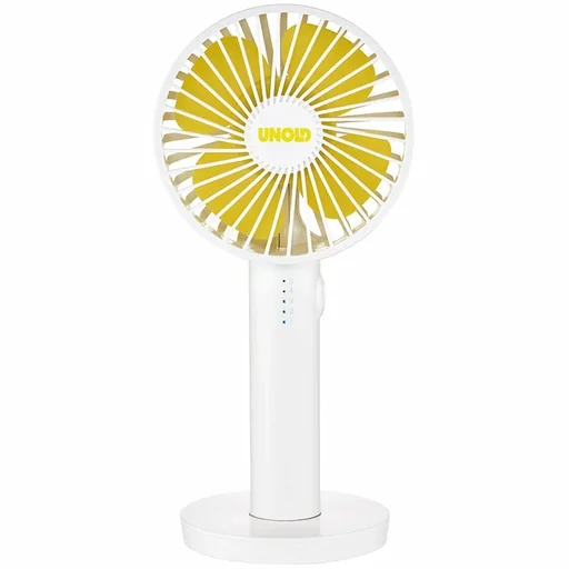 "Handheld fan Breezy II, white image"