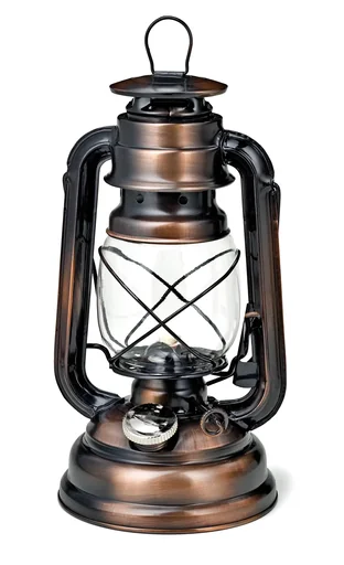 "Oil lantern PARTY, copper image"