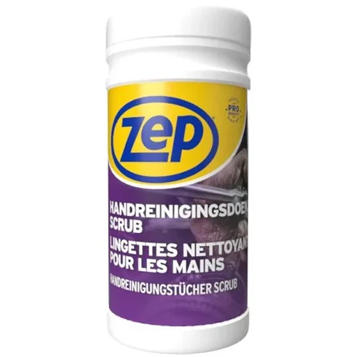 "Hand cleaning wipes Scrub image"
