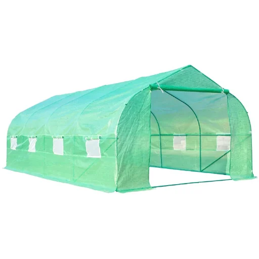 "Greenhouse 6x3x2m film with gable roof image"
