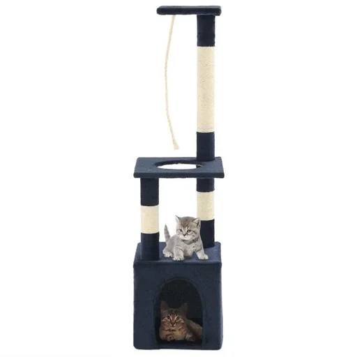 "Cat scratching post with sisal scratchers image"